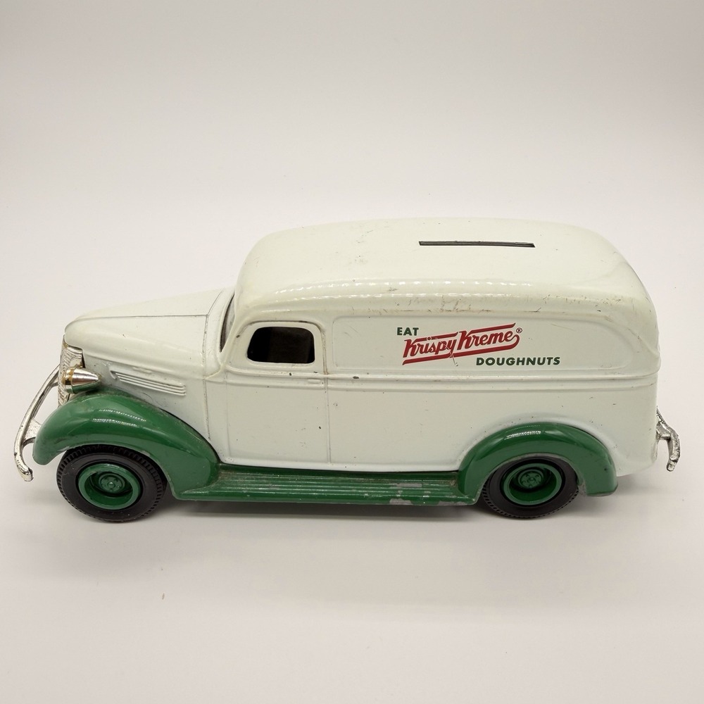 ERTL 1938 Chevy Truck Krispy Kreme Diecast Piggy Bank 8" without Key & Cover